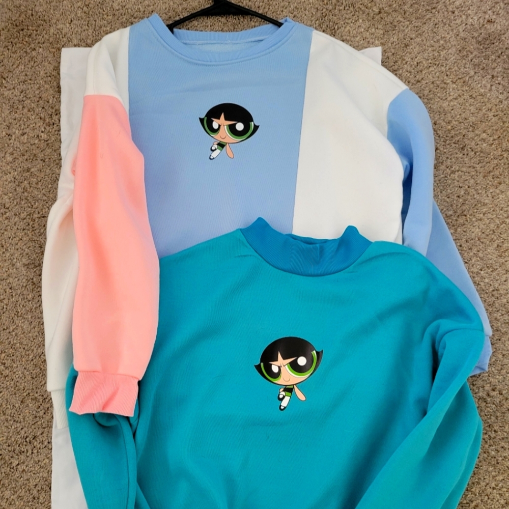 Powerpuff sweaters